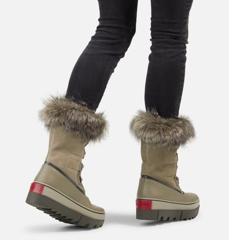 Botas Nieve Sorel Mujer - Joan Of Arctic™ Next Bajas Verde Oliva - 41952-RTNS